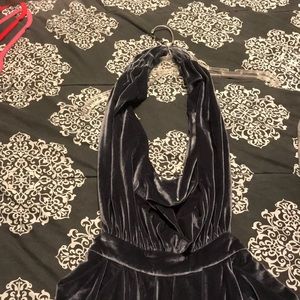 House of CB velvet dress